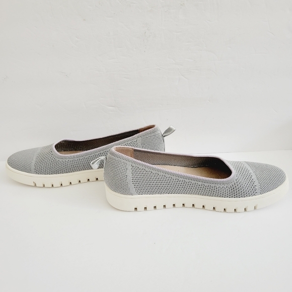 NEW Vionic Uptown Skimmer Knit Slip-on Comfort Shoes Gray Size 9 - Picture 2 of 7